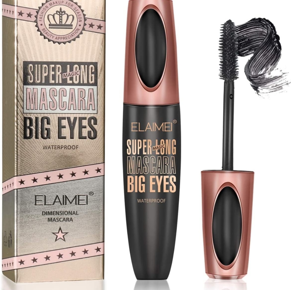4D fiber mascara black waterproof